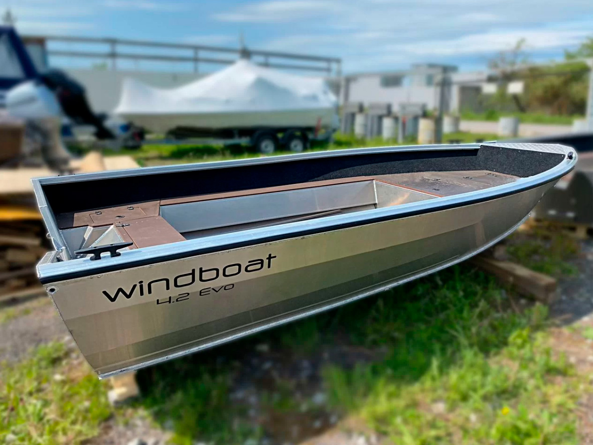 Алюминиевая лодка Windboat 4.2 Evo