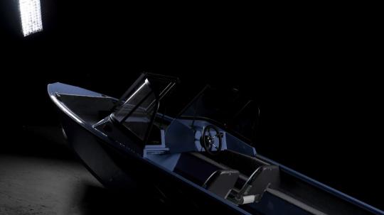 Алюминиевая лодка Windboat 4.2 DC Evo