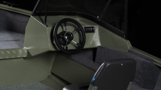 Алюминиевая лодка Windboat 4.2 DC Evo