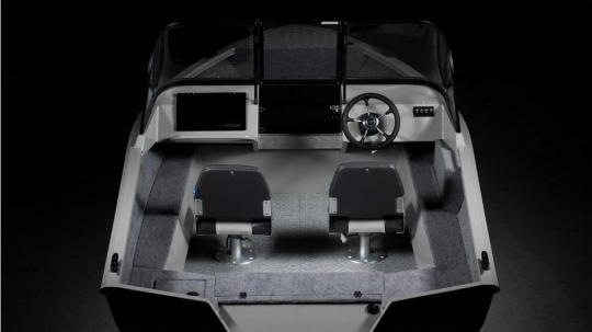 Алюминиевая лодка Windboat 4.2 DC Evo