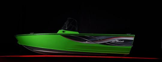 Алюминиевая лодка Windboat 4.2 DC Evo