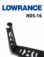 Кронштейн для крепления Lowrance HDS-16 "Рога" MTHDS16