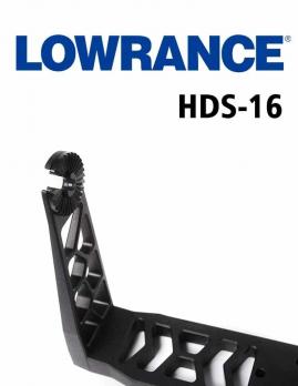 Кронштейн для крепления Lowrance HDS-16 "Рога" MTHDS16