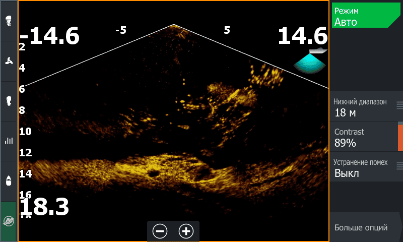 Эхолот-картплоттер Lowrance Elite FS 9 с датчиком Active Imaging 3-in-1 (рус.)