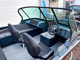 Моторная лодка Windboat 4.9 DCX (L) (серый-коричневый) - В наличии