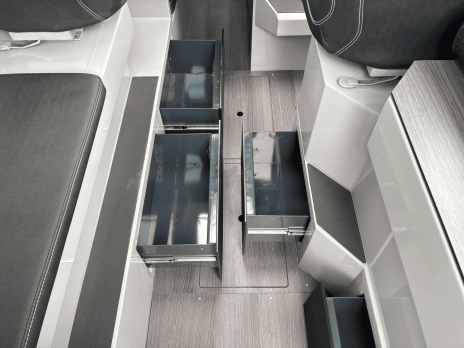 Катер Windboat 7.0 Cabin (серый) - В Наличии