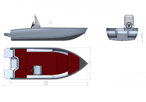 Моторная лодка Xstream 420S