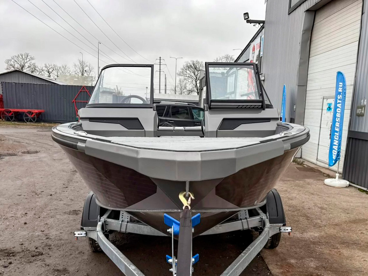 Лодка FISH PRO X5 (серый) - В наличии
