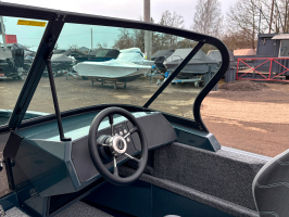 Моторная лодка Windboat 4.9 DCX (XL) (графит-вишня) - В наличии